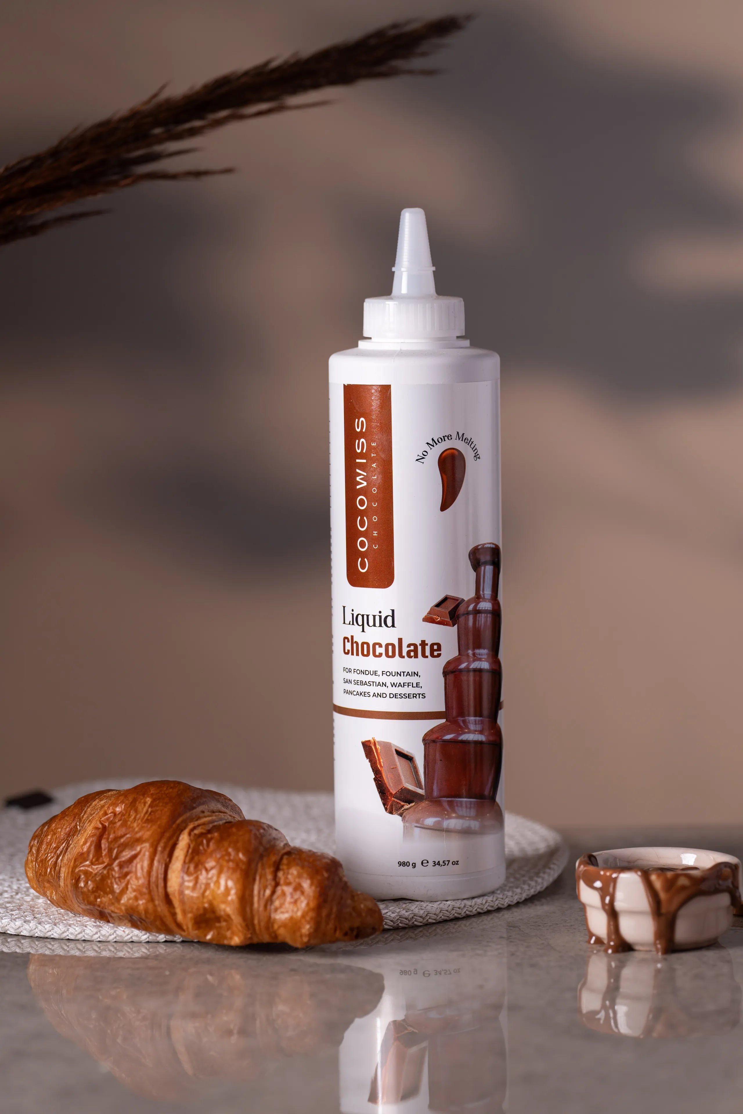Cocowiss Sıvı Fondü Şelale Çikolatası 1KG