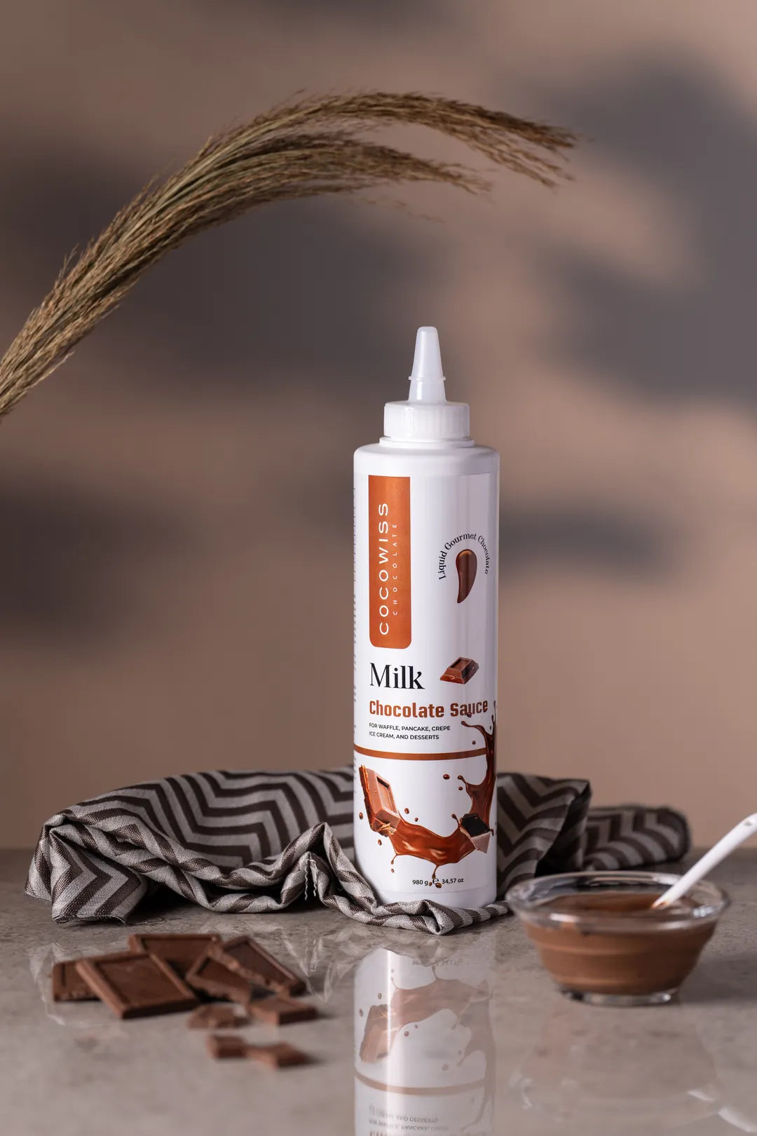 Cocowiss Sütlü Çikolata Sosu 1KG