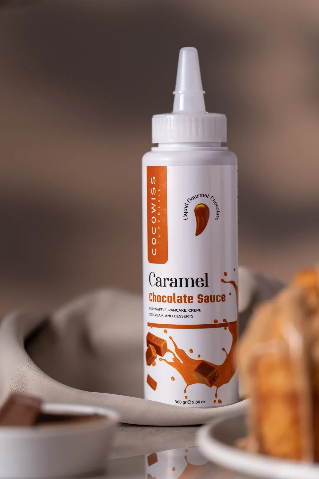 Cocowiss Karamel Aromalı Çikolata Sosu 300GR