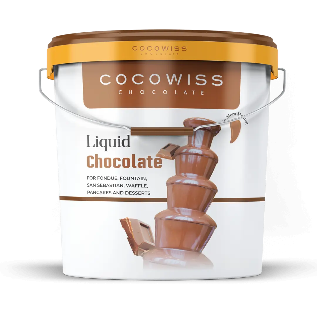 Cocowiss Sıvı Fondü Şelale Çikolatası 10KG